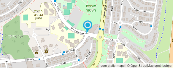 מפת הגעה אל יעל ושלומי ניהול פרוייקטים