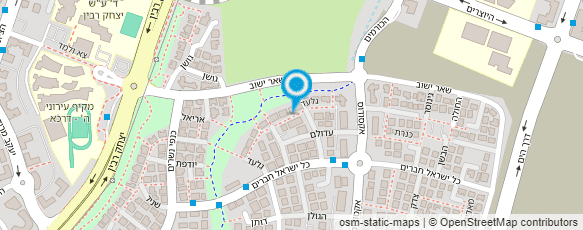 מפת הגעה אל פעוטון קן הפנינים