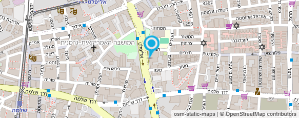 מפת הגעה אל ד"ר זאב שנקמן