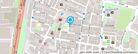 מפת הגעה אל מוניות יוסי יצחק