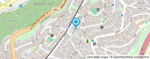 מפת הגעה אל יוסי הסעות