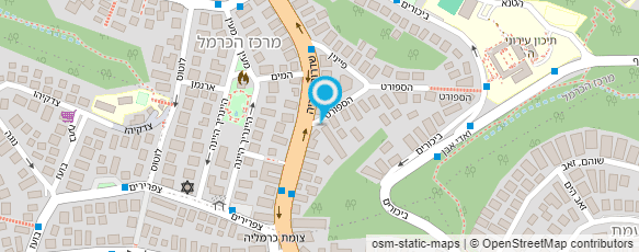 מפת הגעה אל אהרונסון חיים