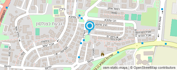 מפת הגעה אל גן ארז