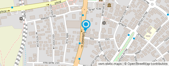 מפת הגעה אל פרדי רהיטים