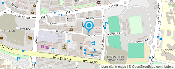 מפת הגעה אל ד"ר גבריאל חיים