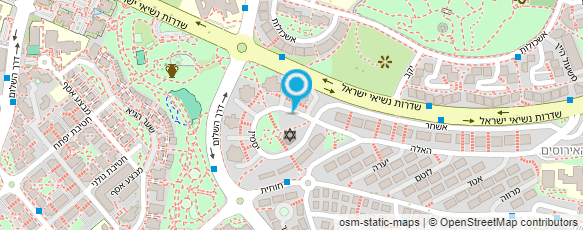 מפת הגעה אל גן חוחית;סנונית