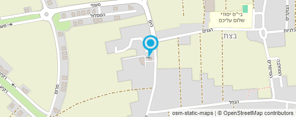 מפת הגעה אל גן בצת