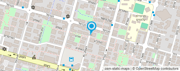 מפת הגעה אל קרן הגני מורה לנהיגה מפת הגעה אל קרן הגני מורה לנהיגה