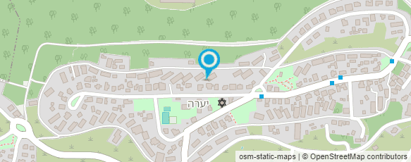 מפת הגעה אל גן יערה