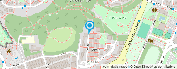 מפת הגעה אל גן יחיעם