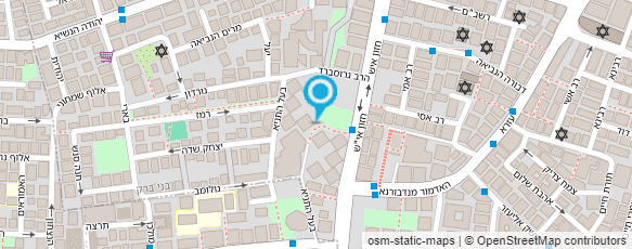 מפת הגעה אל גן שרונה יגאלי