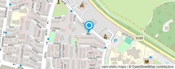 מפת הגעה אל גן תאנה