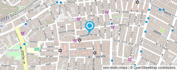 מפת הגעה אל עינב ריימן-איפור מקצועי