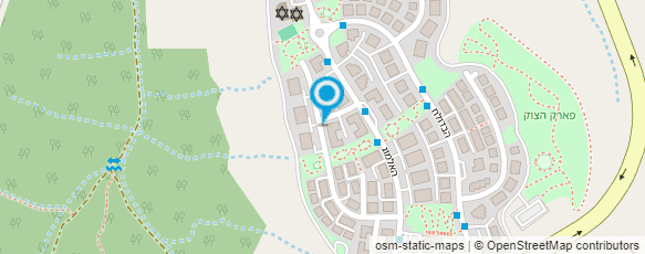 מפת הגעה אל תענוגה