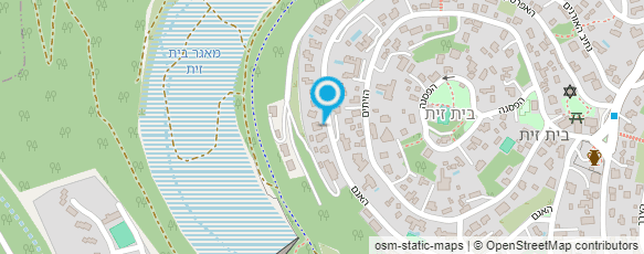 מפת הגעה אל עץ ומים