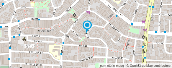 מפת הגעה אל ריקי'ס קולקשיין