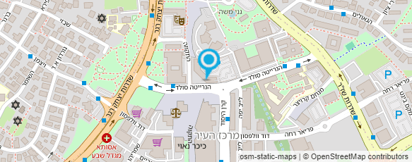 מפת הגעה אל אדיר בן לולו - משרד עו"ד