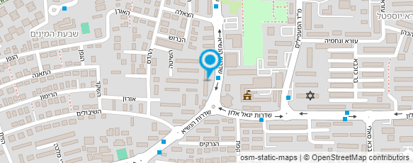 מפת הגעה אל אדיר בן לולו - משרד עו"ד