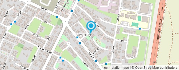 מפת הגעה אל דנה שחם-טיפול באומנות