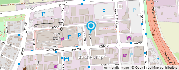 מפת הגעה אל גיא בן-ברק לימודי תופים