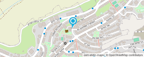 מפת הגעה אל סלונים - בית שמואל עוזיאל