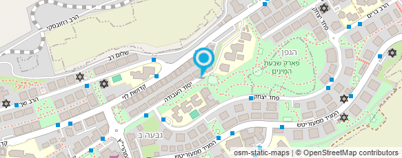 מפת הגעה אל נאות רחל - בית יעקב