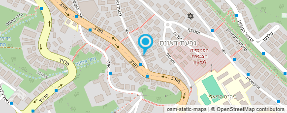 מפת הגעה אל ד"ר יובל פלגי