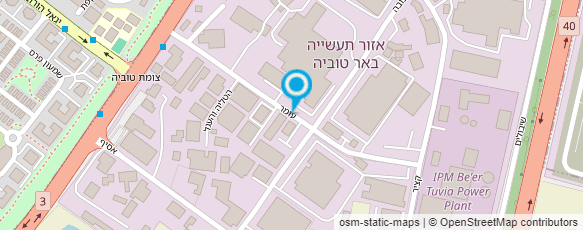 מפת הגעה אל קולורמיקס צבעים לרכב ולתעשייה בע"מ