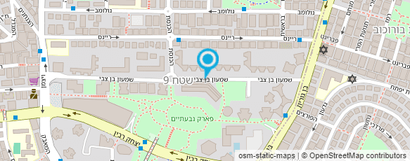 מפת הגעה אל חד-פעמי ערן