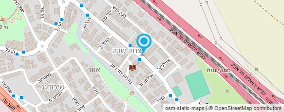 מפת הגעה אל מוקד אינסטלטורים