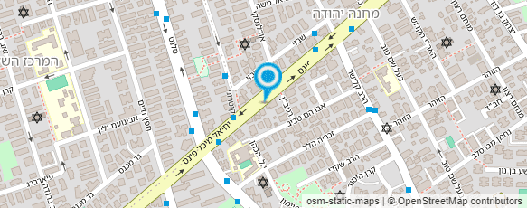 מפת הגעה אל רונית חביבי