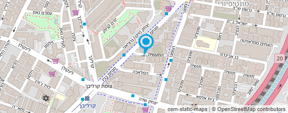 מפת הגעה אל אקספרוקום בע"מ