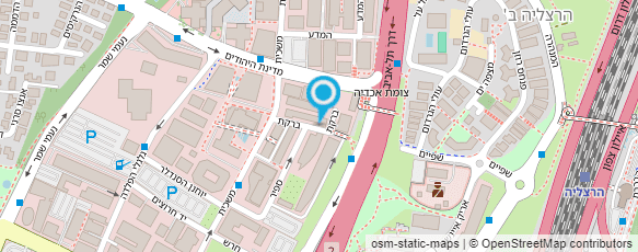 מפת הגעה אל פיצה האט - משרדים