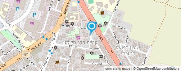 מפת הגעה אל אורחת חיים