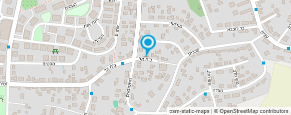 מפת הגעה אל משפחתון אודי