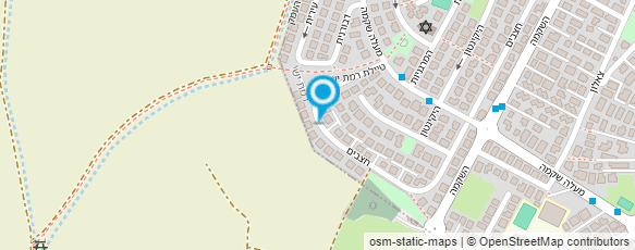 מפת הגעה אל גן אצל מירבי