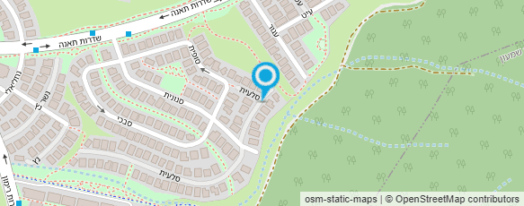 מפת הגעה אל ליבנה בן כנען