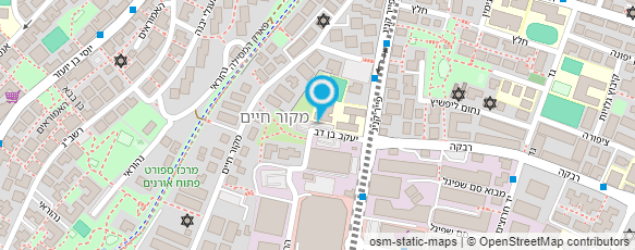 מפת הגעה אל פנחס המנעולן