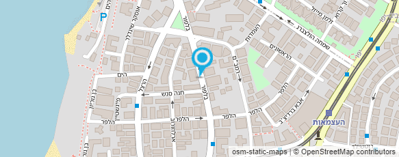 מפת הגעה אל סלון יופי-miroslava