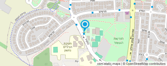 מפת הגעה אל מכבי שהם שחיה