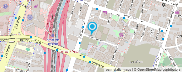 מפת הגעה אל רשף נכסים - הנהלת הרשת