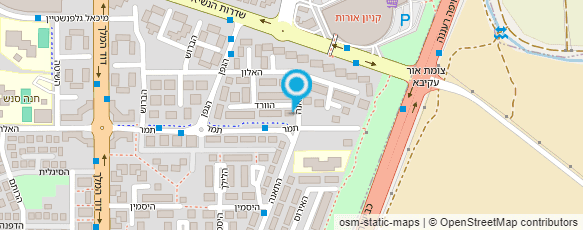 מפת הגעה אל מרכז שפות בינלאומי