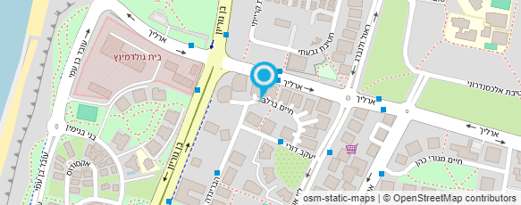 מפת הגעה אל בנפיט ניהול ואחזקת בריכות