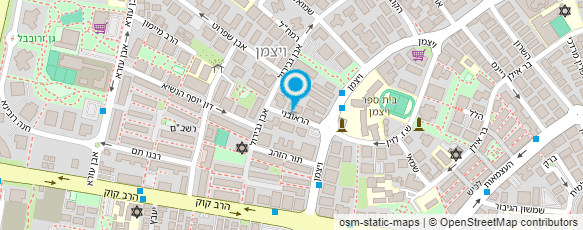 מפת הגעה אל עלית אשכנזי-קוסמטיקאית