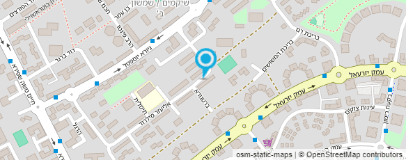 מפת הגעה אל חני בורנשטיין מטפלת הוליסטית