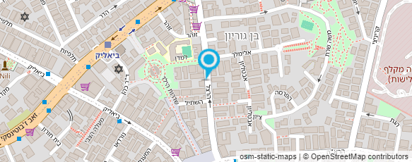 מפת הגעה אל המרכז של הירק