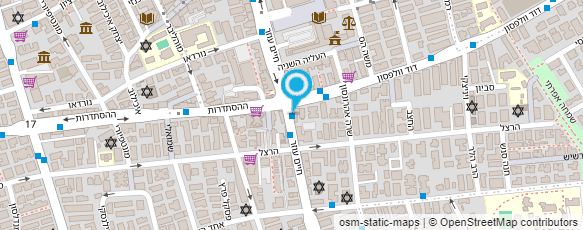 מפת הגעה אל מאפיית מן הארץ