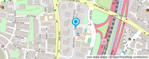 מפת הגעה אל ללין