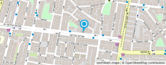 מפת הגעה אל גרינפלד ציפי