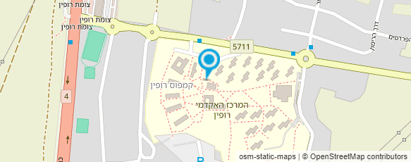 מפת הגעה אל מרכז קהילתי עמק חפר